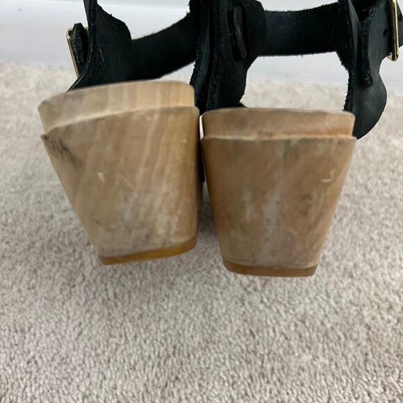 BRYR Emma Closed Toe High Heel Clog Women Size 37 - Picture 14 of 16